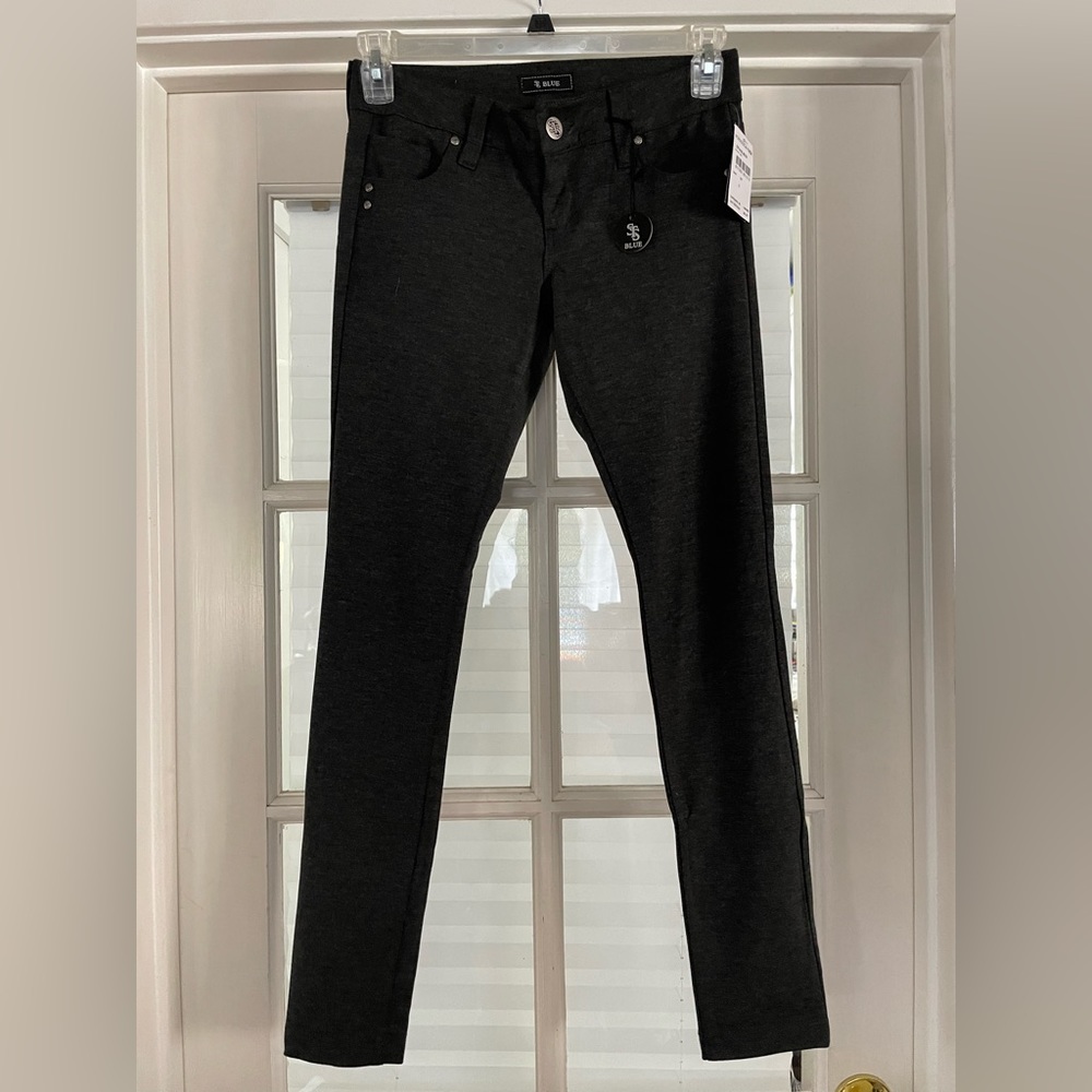 STS Blue, Grey Slacks, Size 5